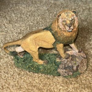 Vintage 1987 Franklin Mint Wildlife Preservation Trust PANTHERA LEO PERSICA Lion